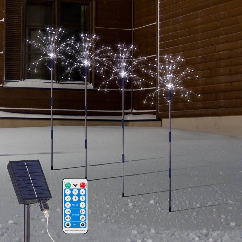 Garden Firework Decorative Stake Light